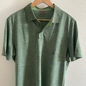 Untuckit polo shirt men Large green